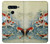 S1654 Koi Carp Fish Art Painting Case Cover Custodia per LG V40, LG V40 ThinQ