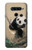 S2210 Panda Fluffy Art Painting Case Cover Custodia per LG V40, LG V40 ThinQ