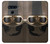 S2645 Vintage Brown Goggles Motorcycle Helmet Case Cover Custodia per LG V40, LG V40 ThinQ