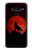 S2955 Wolf Howling Red Moon Case Cover Custodia per LG V40, LG V40 ThinQ