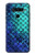 S3047 Green Mermaid Fish Scale Case Cover Custodia per LG V40, LG V40 ThinQ