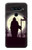 S3262 Grim Reaper Night Moon Cemetery Case Cover Custodia per LG V40, LG V40 ThinQ