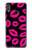 S2933 Pink Lips Kisses on Black Case Cover Custodia per Huawei Honor 8X