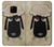 S2826 Cute Cartoon Unsleep Black Sheep Case Cover Custodia per Huawei Mate 20 Pro
