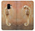 S2674 Seahorse Skeleton Fossil Case Cover Custodia per Samsung Galaxy A8 (2018)