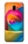 S1671 Rainbow Colorful Rose Case Cover Custodia per Samsung Galaxy J6+ (2018), J6 Plus (2018)
