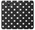 S2299 Black Polka Dots Case Cover Custodia per Samsung Galaxy J4+ (2018), J4 Plus (2018)