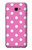 S2358 Pink Polka Dots Case Cover Custodia per Samsung Galaxy J4+ (2018), J4 Plus (2018)