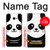 S2662 Cute Panda Cartoon Case Cover Custodia per Samsung Galaxy J4+ (2018), J4 Plus (2018)