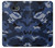 S2959 Navy Blue Camo Camouflage Case Cover Custodia per Samsung Galaxy J4+ (2018), J4 Plus (2018)