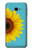 S3039 Vintage Sunflower Blue Case Cover Custodia per Samsung Galaxy J4+ (2018), J4 Plus (2018)