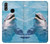 S1291 Dolphin Case Cover Custodia per Huawei Honor 10 Lite, Huawei P Smart 2019