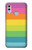 S2363 Rainbow Pattern Case Cover Custodia per Huawei Honor 10 Lite, Huawei P Smart 2019