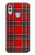 S2374 Tartan Red Pattern Case Cover Custodia per Huawei Honor 10 Lite, Huawei P Smart 2019