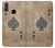 S2928 Vintage Spades Ace Card Case Cover Custodia per Huawei Honor 10 Lite, Huawei P Smart 2019