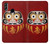 S3023 Japan Good Luck Daruma Doll Case Cover Custodia per Huawei Honor 10 Lite, Huawei P Smart 2019