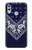 S3357 Navy Blue Bandana Pattern Case Cover Custodia per Huawei Honor 10 Lite, Huawei P Smart 2019