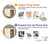S3165 FM AM Wooden Receiver Graphic Case Cover Custodia per LG G8 ThinQ