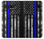 S3244 Thin Blue Line USA Case Cover Custodia per LG G8 ThinQ