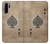 S2928 Vintage Spades Ace Card Case Cover Custodia per Huawei P30 Pro