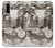 S1681 Steampunk Drawing Case Cover Custodia per Huawei P30