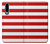 S2364 Red and White Striped Case Cover Custodia per Huawei P30