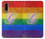 S2899 Rainbow LGBT Gay Pride Flag Case Cover Custodia per Huawei P30