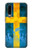 S2990 Sweden Football Soccer Euro 2016 Case Cover Custodia per Huawei P30