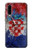 S3313 Croatia Flag Vintage Football Graphic Case Cover Custodia per Huawei P30