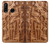 S1307 Fish Wood Carving Graphic Printed Case Cover Custodia per Huawei P30 lite