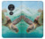 S1377 Ocean Sea Turtle Case Cover Custodia per Motorola Moto G7 Play