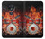 S1431 Skull Drum Fire Rock Case Cover Custodia per Motorola Moto G7 Play