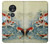 S1654 Koi Carp Fish Art Painting Case Cover Custodia per Motorola Moto G7 Play