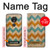 S3033 Vintage Wood Chevron Graphic Printed Case Cover Custodia per Motorola Moto G7 Play