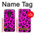 S1850 Pink Leopard Pattern Case Cover Custodia per Motorola Moto G7 Power