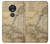 S2506 Exploration North America Map Case Cover Custodia per Motorola Moto G7 Power