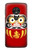 S3045 Japan Good Luck Daruma Doll Case Cover Custodia per Motorola Moto G7 Power