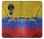 S3306 Colombia Flag Vintage Football Graphic Case Cover Custodia per Motorola Moto G7 Power