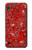 S3354 Red Classic Bandana Case Cover Custodia per Samsung Galaxy A10