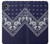 S3357 Navy Blue Bandana Pattern Case Cover Custodia per Samsung Galaxy A10