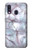 S2316 Dark Blue Marble Texture Graphic Print Case Cover Custodia per Samsung Galaxy A40