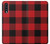 S2931 Red Buffalo Check Pattern Case Cover Custodia per Samsung Galaxy A50