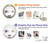 S0884 Horror Face Case Cover Custodia per Samsung Galaxy A70
