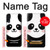 S2662 Cute Panda Cartoon Case Cover Custodia per Samsung Galaxy A70
