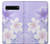 S2361 Purple White Flowers Case Cover Custodia per Samsung Galaxy S10 5G