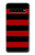 S2638 Black and Red Striped Case Cover Custodia per Samsung Galaxy S10 5G