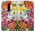 S3205 Retro Art Flowers Case Cover Custodia per OnePlus 7 Pro