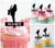 TA0953 Female Jazz Saxophone Acrilico Cupcake Topper Torte e Muffin per Matrimonio Compleanno Festa Decorazione 10 pezzi
