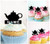 TA0981 Teapot Acrilico Cupcake Topper Torte e Muffin per Matrimonio Compleanno Festa Decorazione 10 pezzi