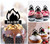 TA1047 Fire Acrilico Cupcake Topper Torte e Muffin per Matrimonio Compleanno Festa Decorazione 10 pezzi